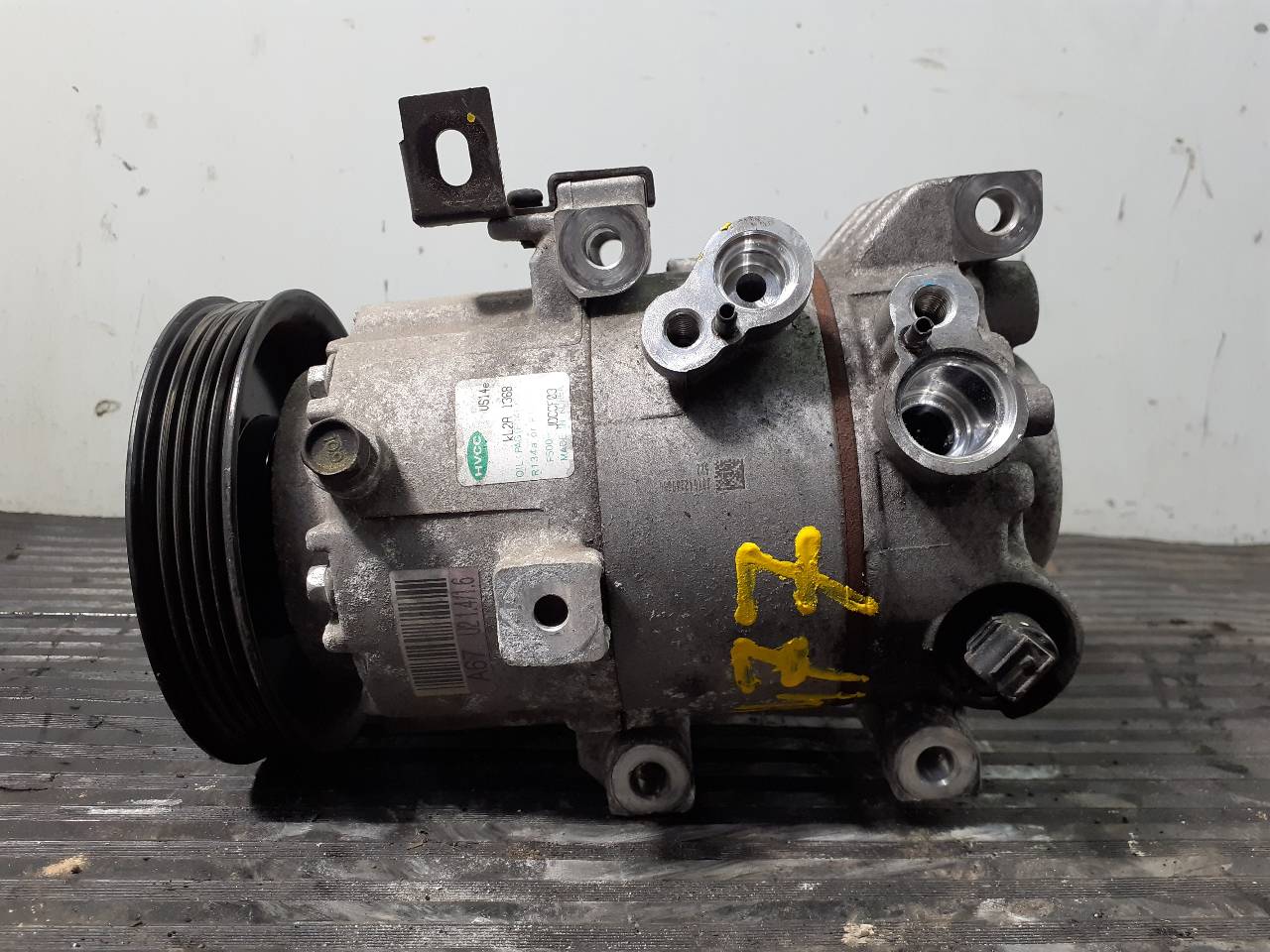 KIA Cee'd 2 generation (2012-2018) Air Condition Pump F500JDCCF03, KL2A1368, P3-A2-7-4 18690427
