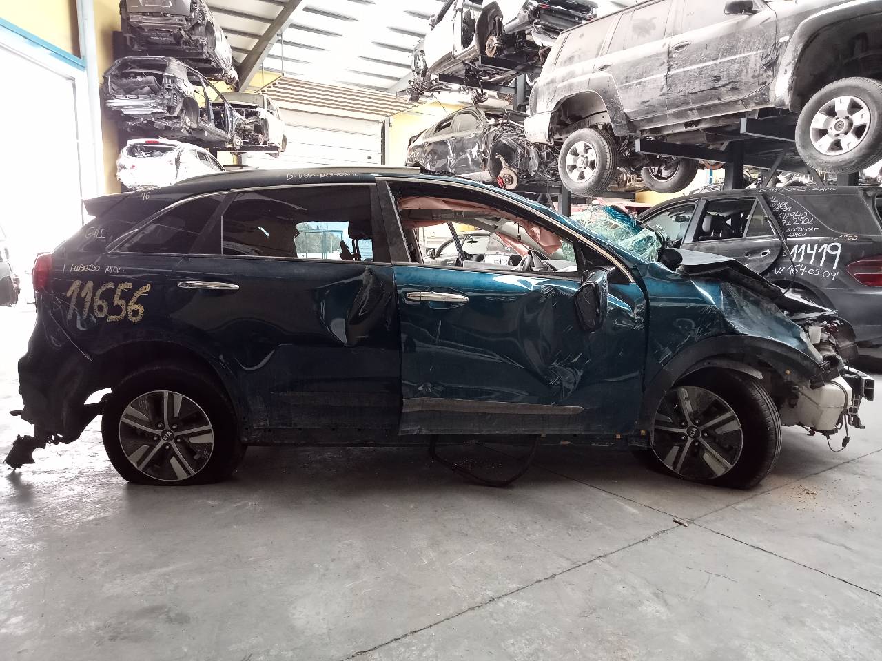 KIA Niro 1 generation  (2016-2022) Priekšējā labā pusass 49501G5000,P1-B6-16 23301312