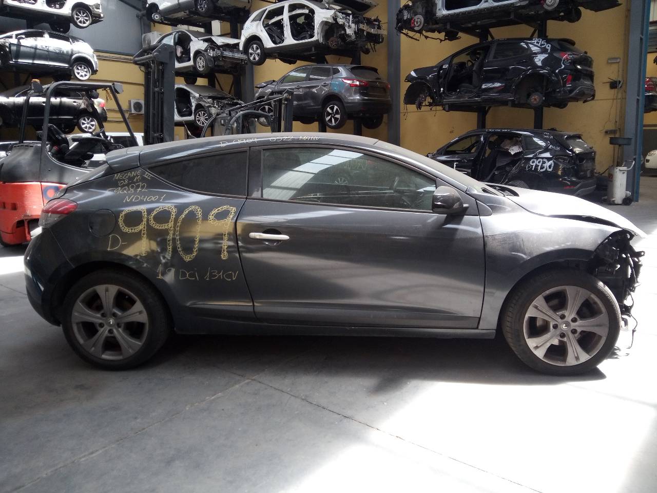 HYUNDAI Megane 3 generation (2008-2020) Priekšējo labo durvju slēdzene E1-A1-4-1 20955058