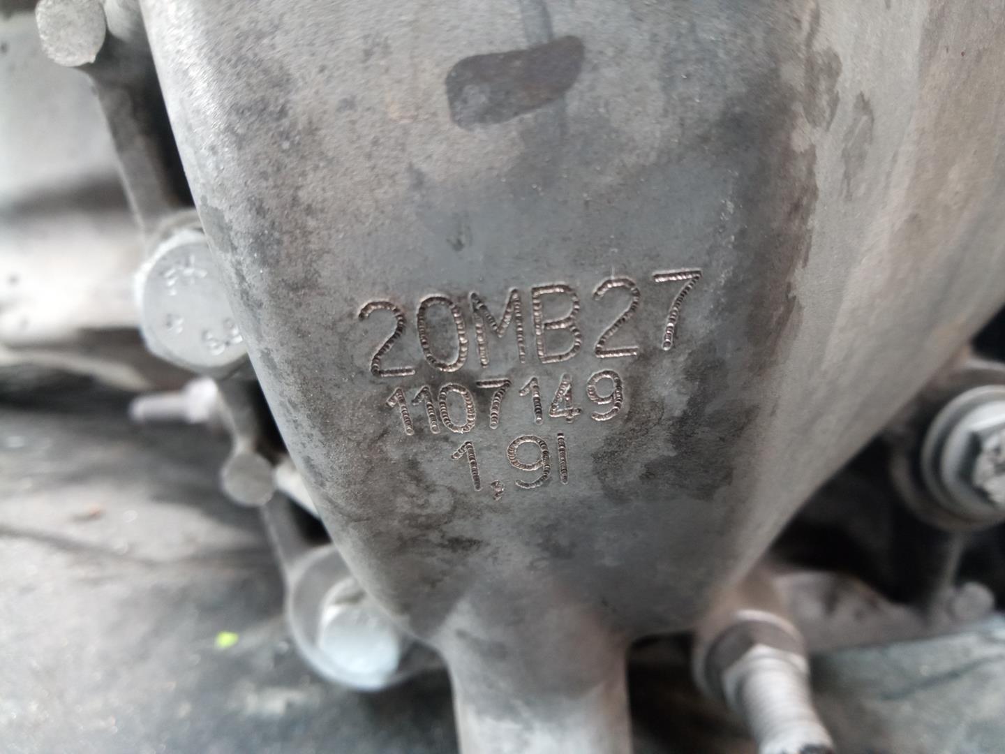 PEUGEOT 508 1 generation (2010-2020) Gearbox 20MB27,M1-B2-86 23754186