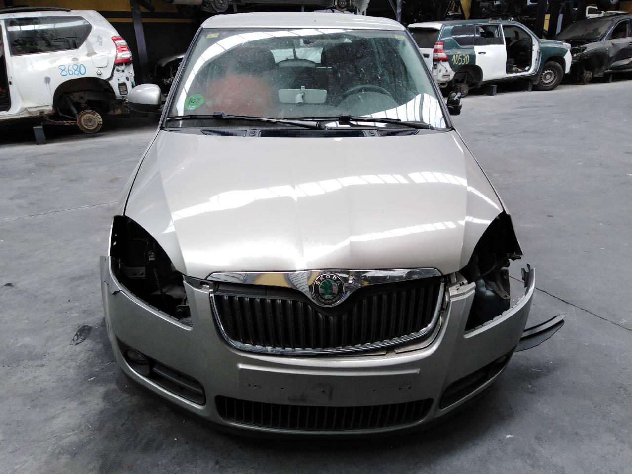 SKODA Fabia 6Y (1999-2007) Замок крышки багажника 5J0827501B,E1-B6-52-2 21824310