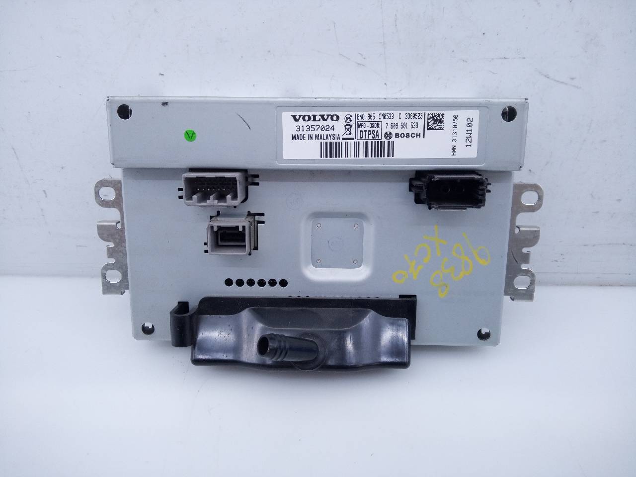 VOLVO XC70 3 generation (2007-2020) Music Player Without GPS 31358278AA, 31357024, E3-B5-44-4 24057643