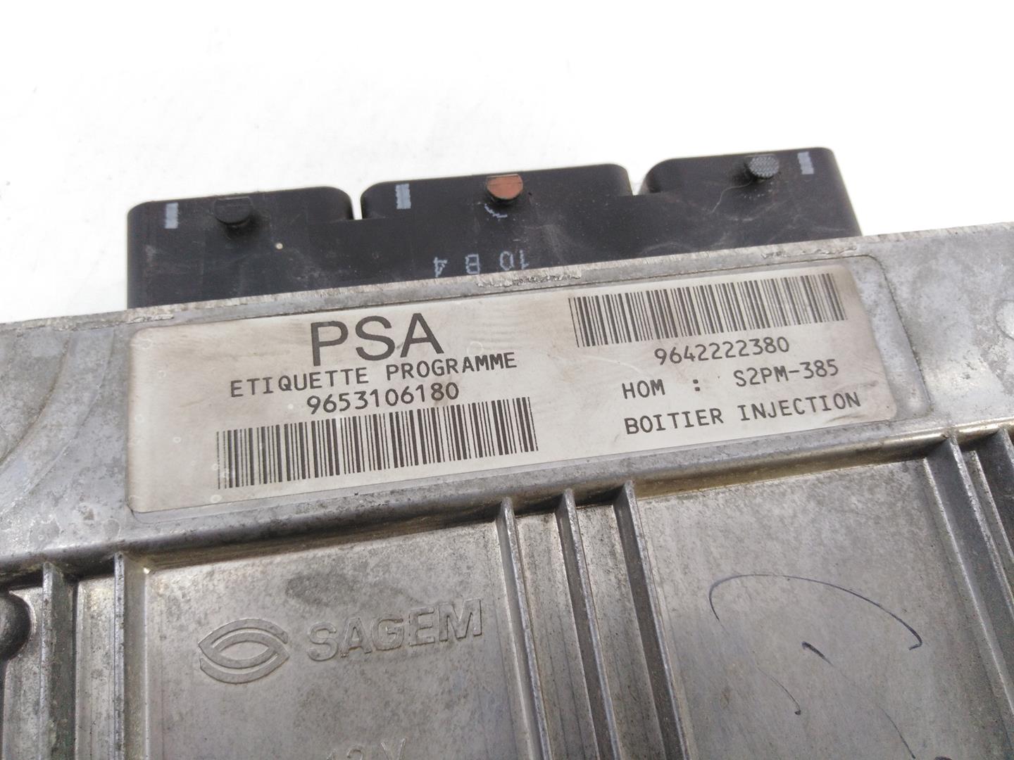 CITROËN C2 1 generation (2003-2009) Motorkontrolenhed ECU 9642222380,9653106180,E3-B2-25-3 21796886