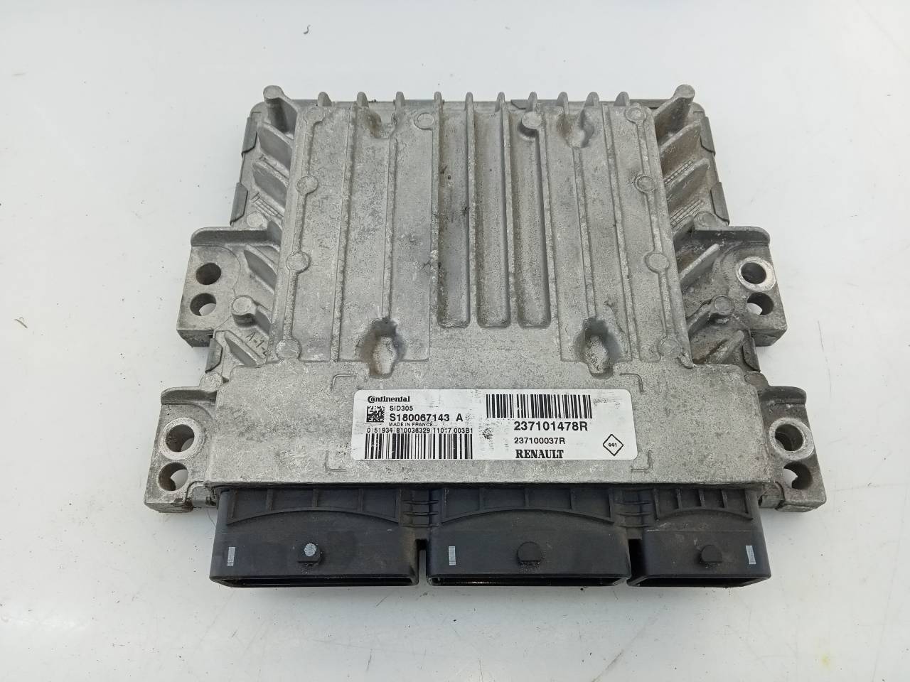 VOLVO Megane 3 generation (2008-2020) Variklio kompiuteris 237101478R 21794180