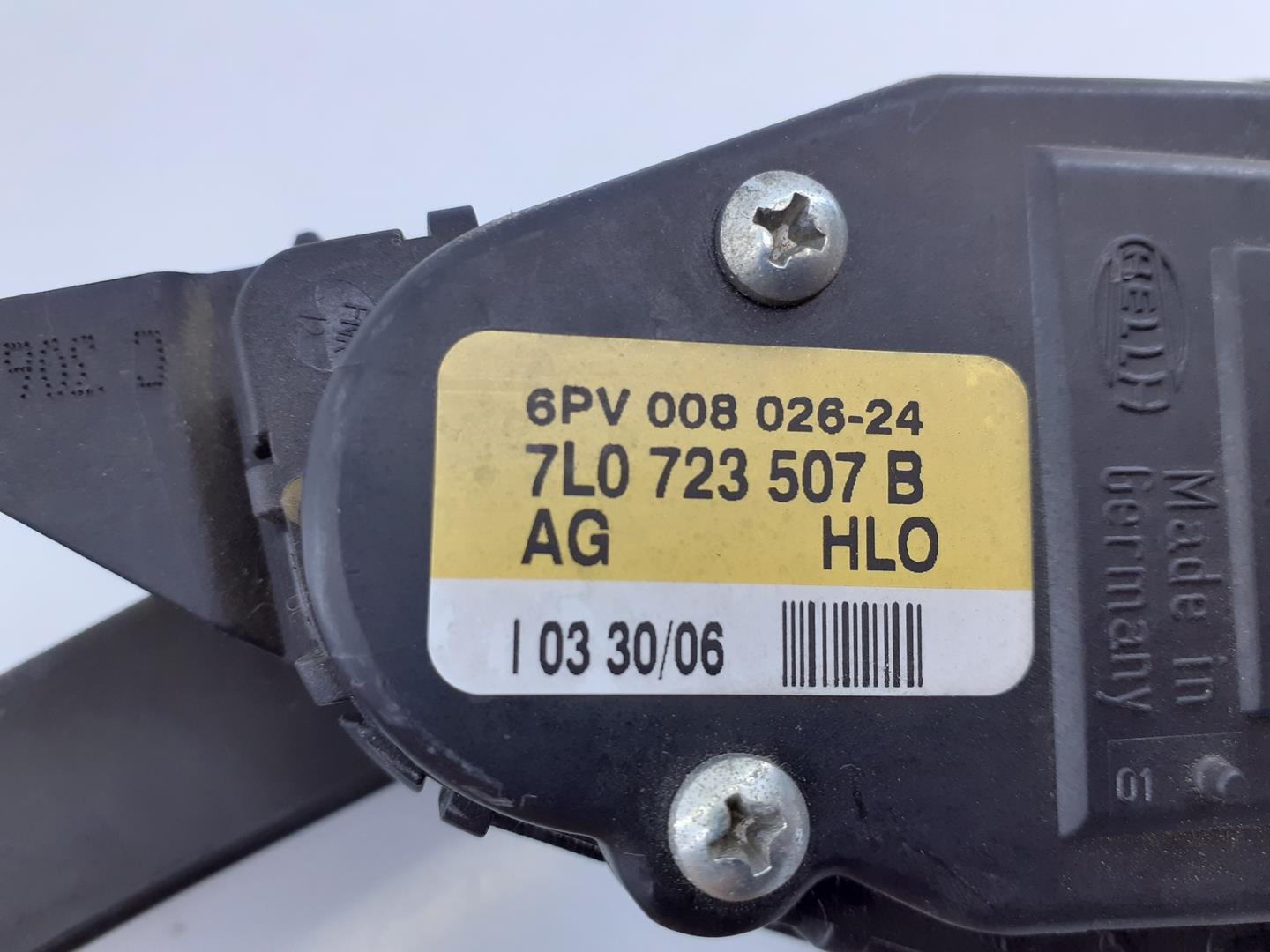 AUDI Q7 4L (2005-2015) Akseleratoriaus (gazo) pedalas 7L0723507B, 6PV00802624, E2-A1-29-7 24486343