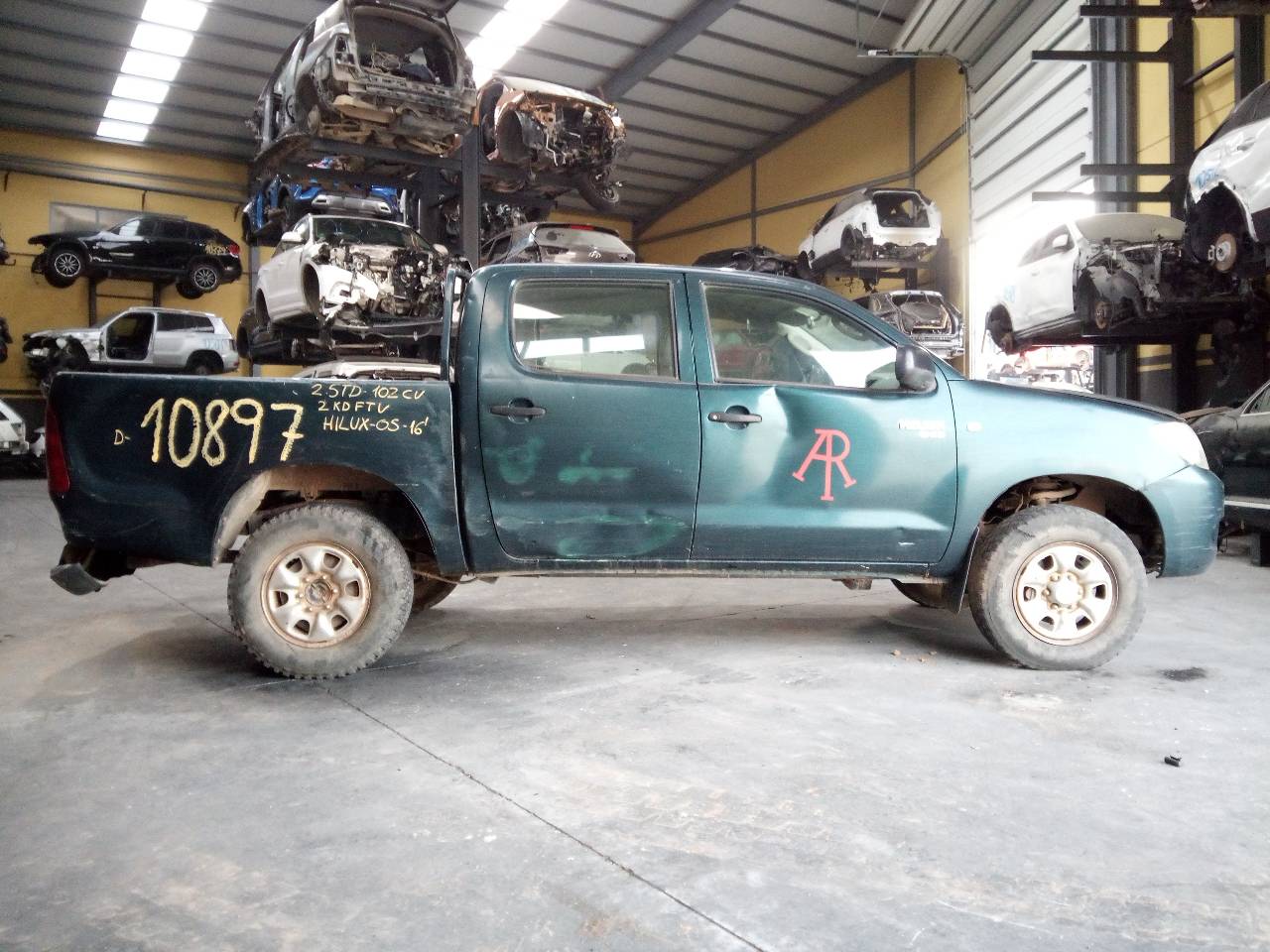 TOYOTA Hilux 7 generation (2005-2015) Блок SRS 891790K030,2310003370 24068537