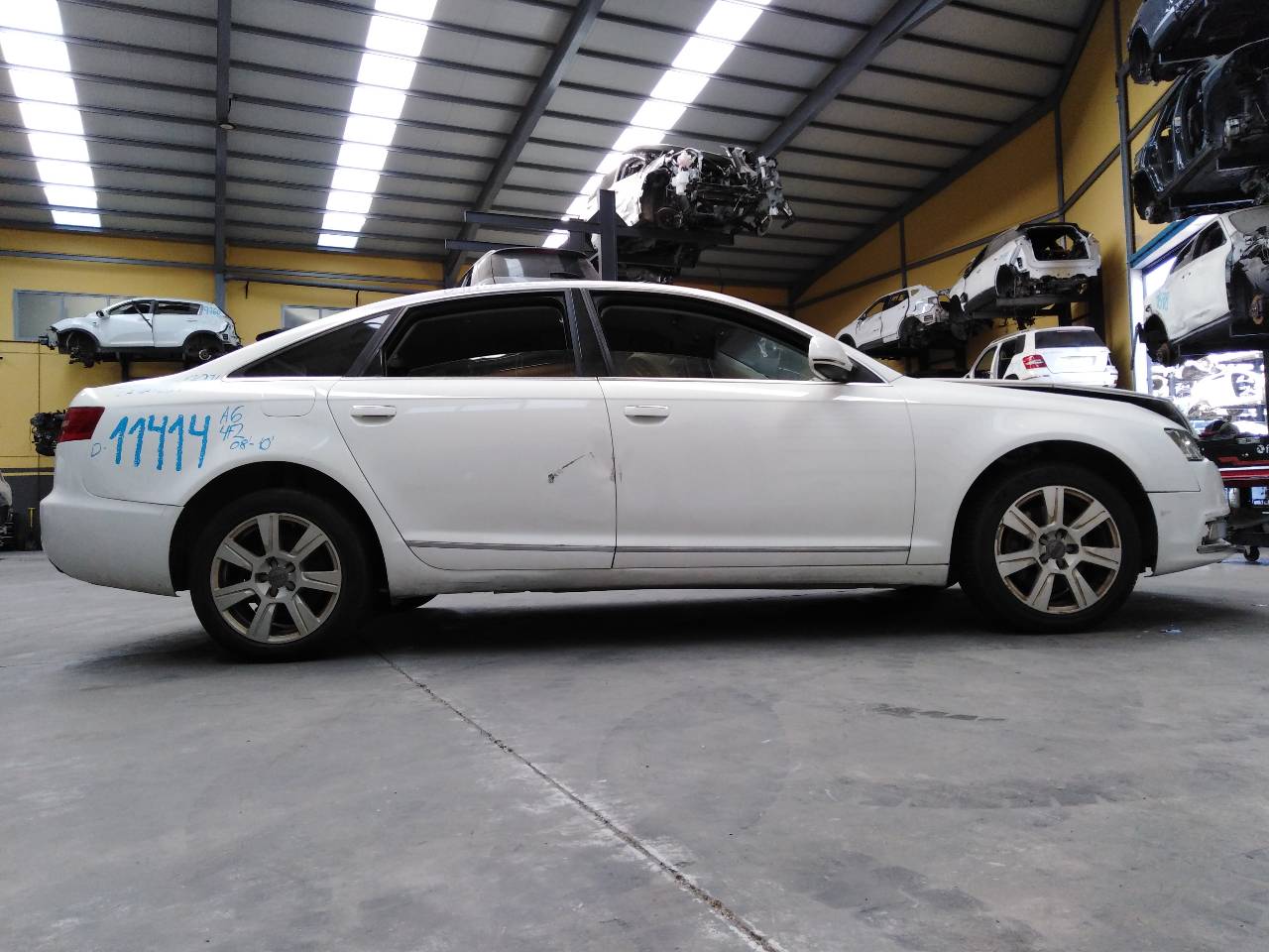 TOYOTA A6 C6/4F (2004-2011) Regulátor okna levých předních dveří 8K0959801A,E1-B6-56-1 21824516