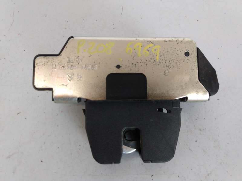 PEUGEOT 208 Peugeot 208 (2012-2015) Tailgate Boot Lock 9151487499H, E1-A4-43-1 18534058