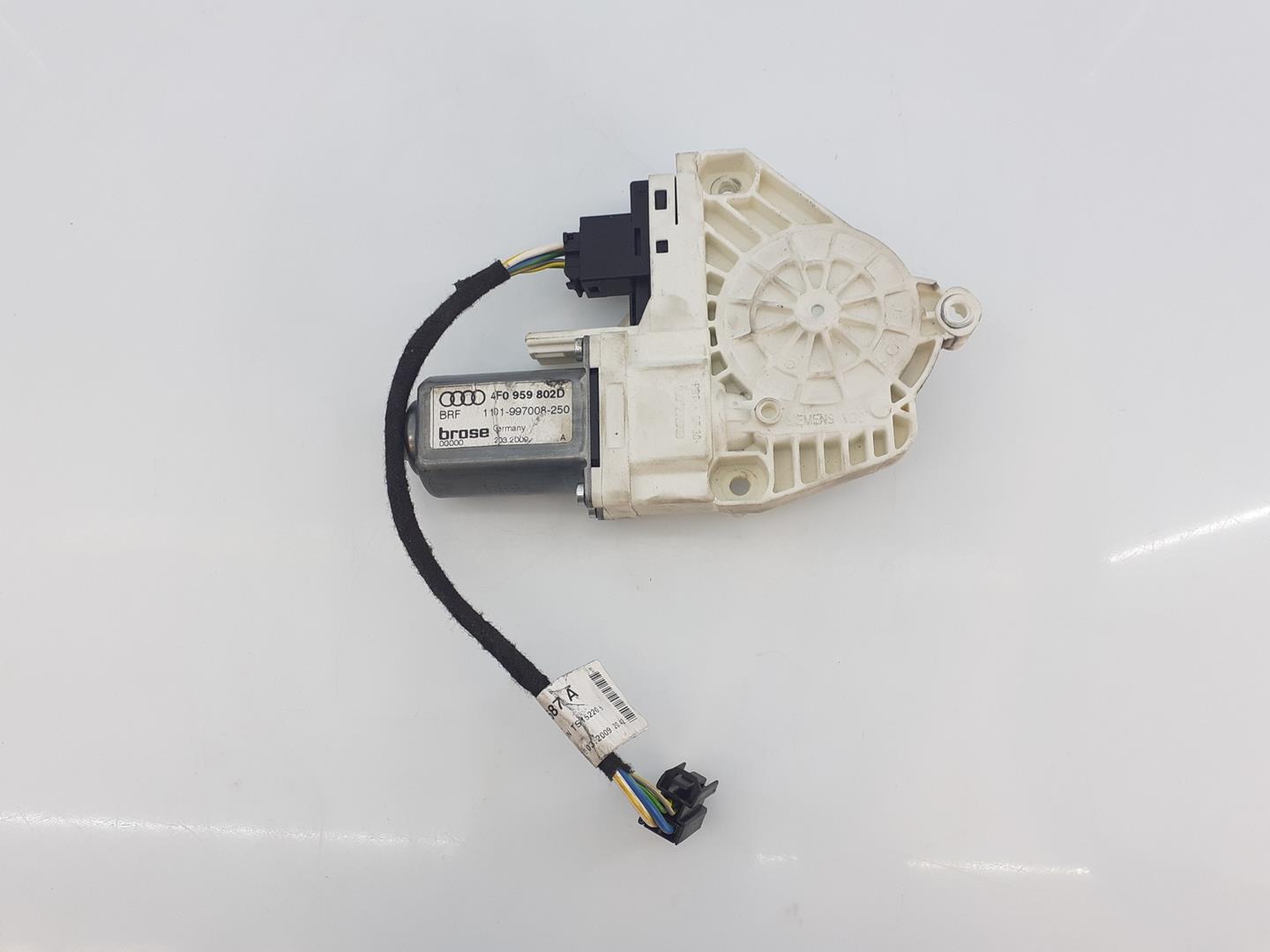 AUDI A6 C6/4F (2004-2011) Front Right Door Window Control Motor 4F0959802D, E1-B6-23-1 18743590