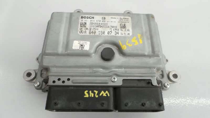 MERCEDES-BENZ B-Class W245 (2005-2011) Engine Control Unit ECU A6401500734,0281014670,E3-A1-3-3 18408115