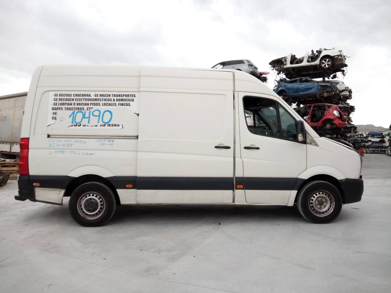 DODGE Crafter 1 generation (2006-2016) Front vindusviskermekanisme 405146, 2101B, E1-B6-40-2 20958193