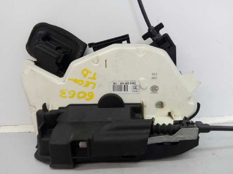 SEAT Leon 3 generation (2012-2020) Rear Right Door Lock 5K4839016Q, E1-B6-36-1 18459797