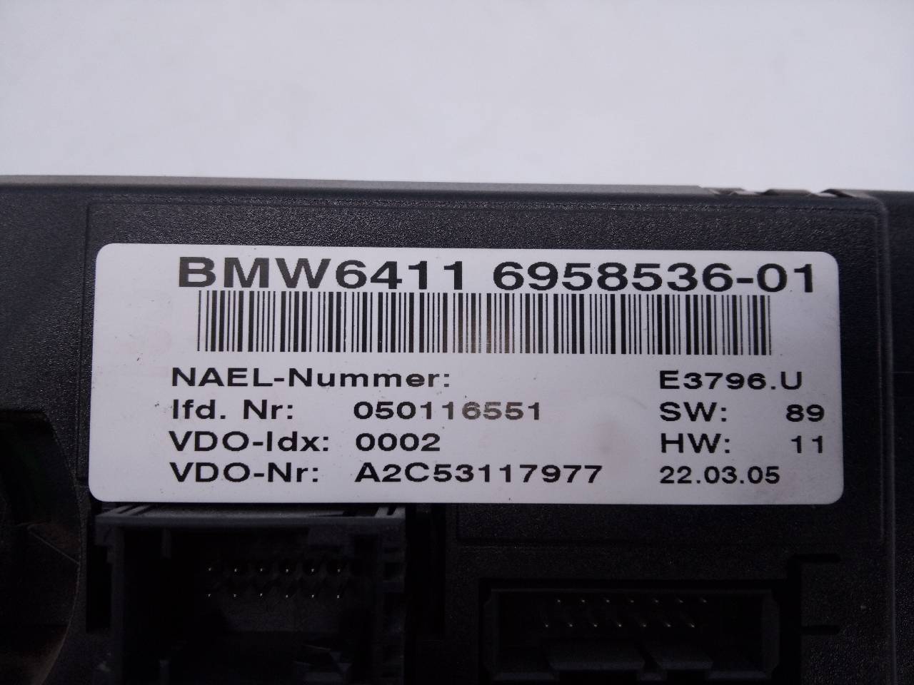 BMW 1 Series F20/F21 (2011-2020) Klimato kontrolės (klimos) valdymas 695853601, E3-A2-30-1 21792781