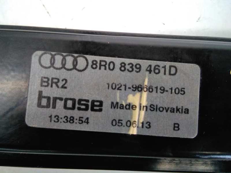 AUDI A6 C6/4F (2004-2011) Jobb hátsó ajtó ablakemelője 8R0839461D,8K0959811,E1-B6-30-2 18543625