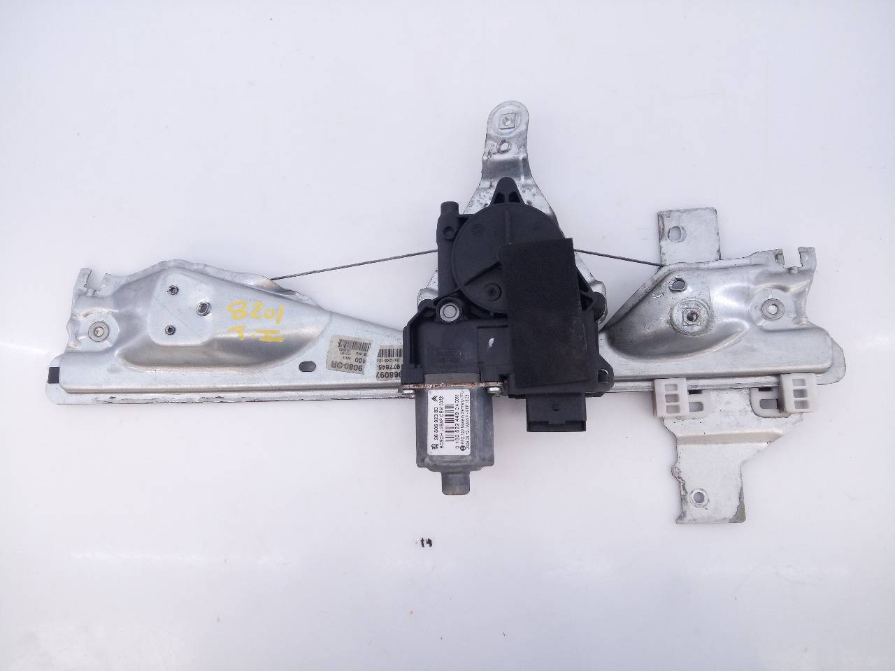 VOLKSWAGEN 308 T7 (2007-2015) Rear left door window lifter 9680692380,E1-A4-44-2 21630799