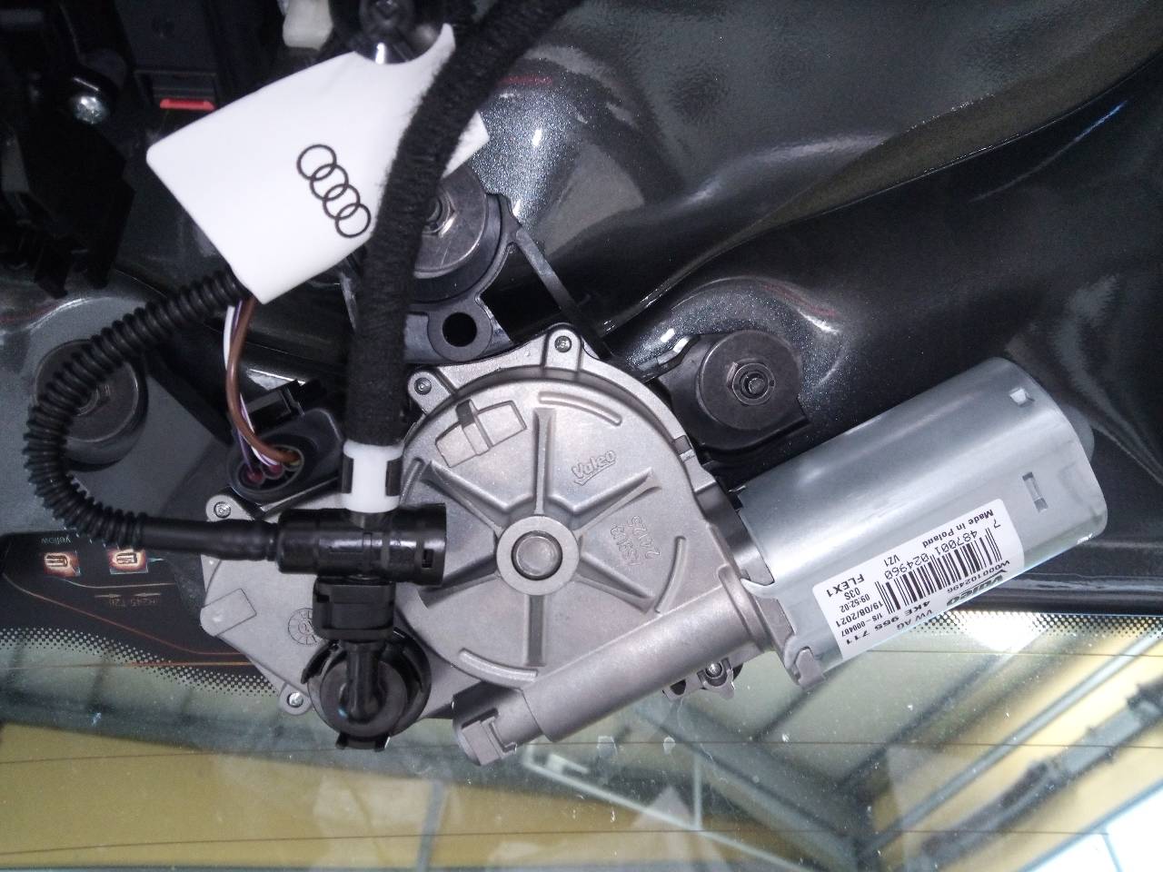 AUDI Q7 4M (2015-2024) Galinio dangčio (bagažinės) valytuvo varikliukas 4KE955711 24087565