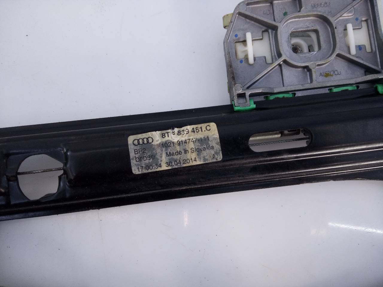 AUDI A5 Sportback Rear left door window lifter 8K0959802A, 8T8839461C, E1-B6-15-2 18751549