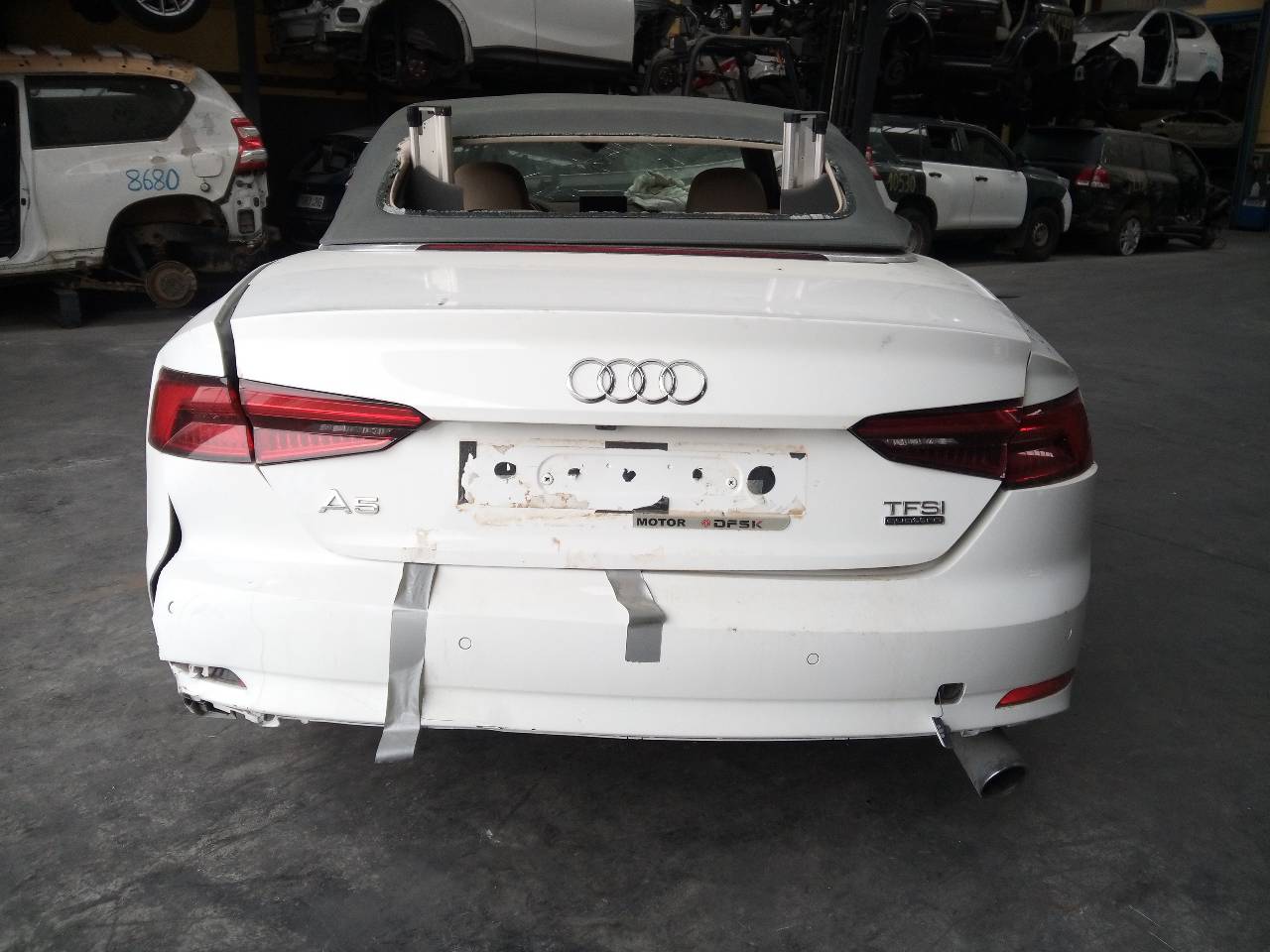 AUDI A5 F5 (2016-2024) Πίσω αριστερό αμορτισέρ 26267775