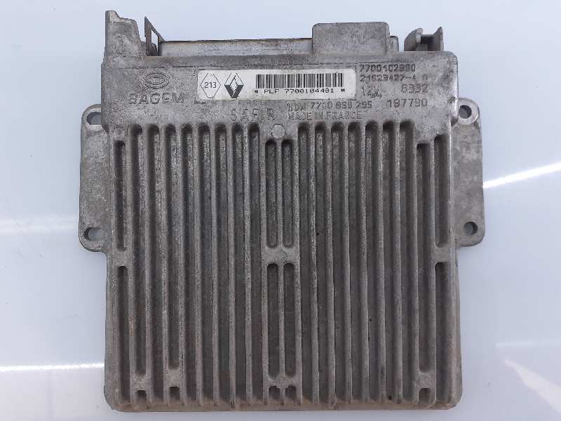 RENAULT Clio 1 generation (1990-1998) Motorkontrollenhet ECU 7700104481, 21623427, E2-A1-6-1 18657172