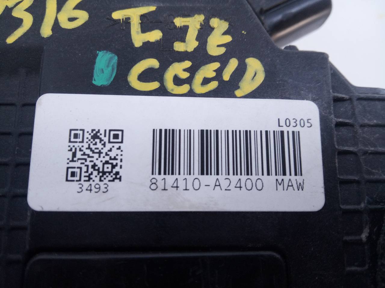 KIA Cee'd 2 generation (2012-2018) Rear Left Door Lock L0305, E2-B5-55-1, 81410A2400 18673124
