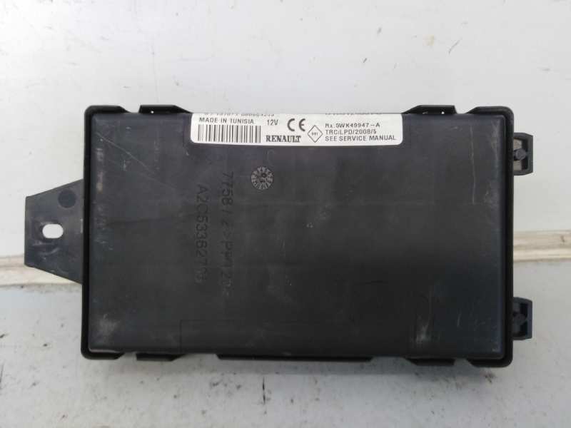 DACIA Lodgy 1 generation (2013-2024) Other Control Units U1801126007C, 8201068829, E2-A1-28-1 18629774