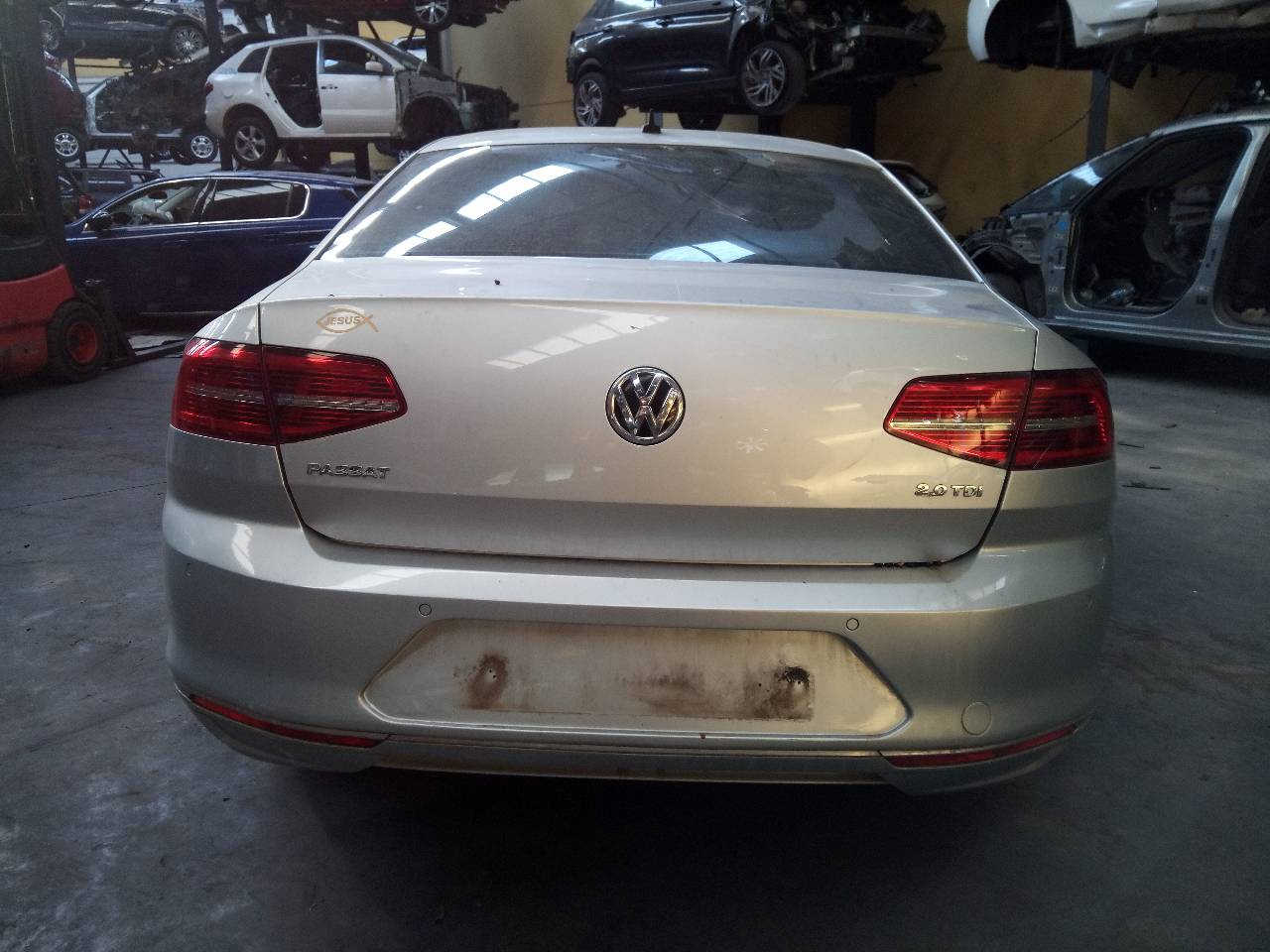 VOLKSWAGEN Passat B8 (2014-2023) Priekšējo labo durvju slēdzene 5E1837016A, E1-B6-16-1 18748521