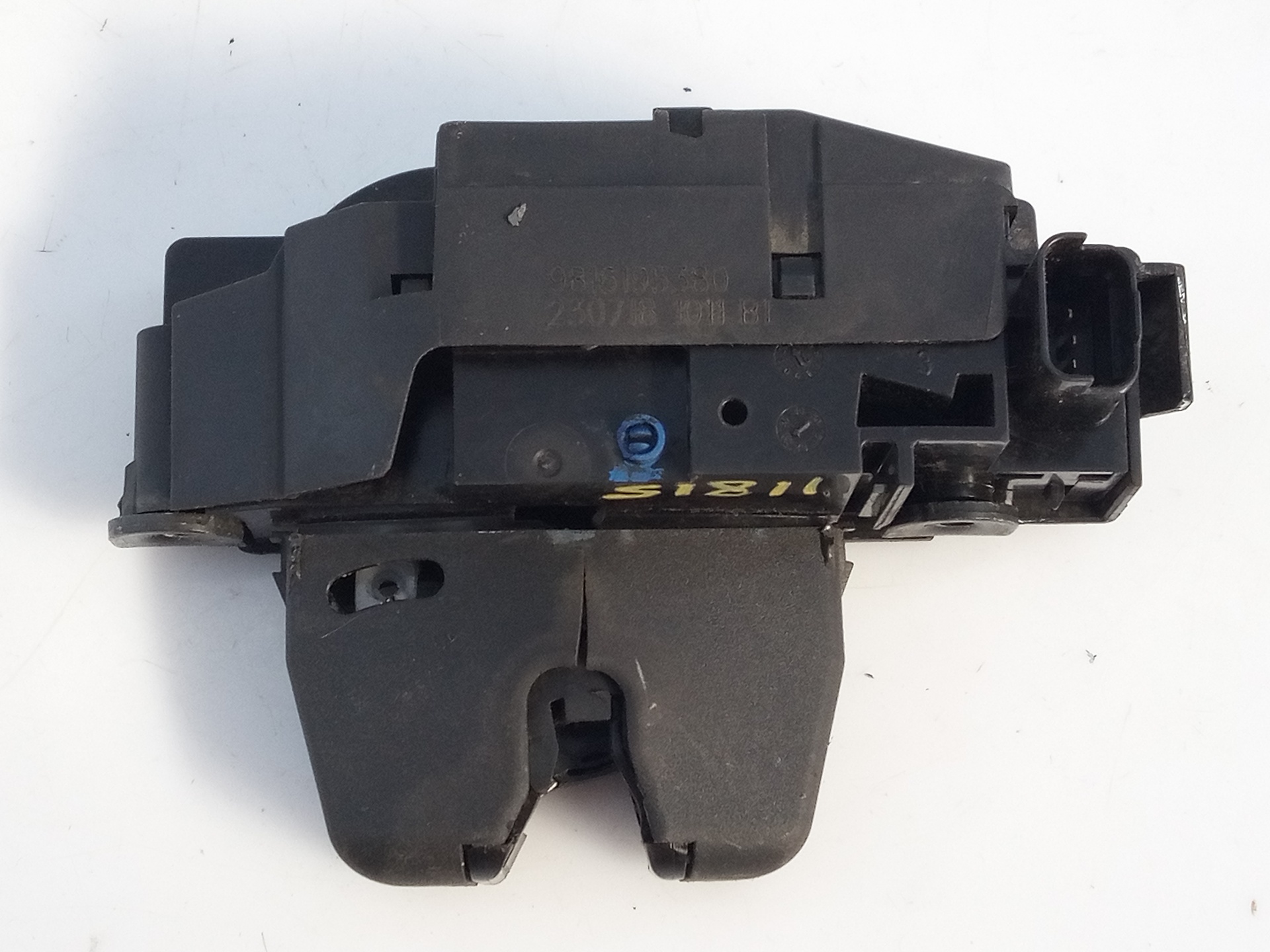 CITROËN C3 2 generation (2009-2016) Tailgate Boot Lock 9816195380, E1-A4-52-2 23295506