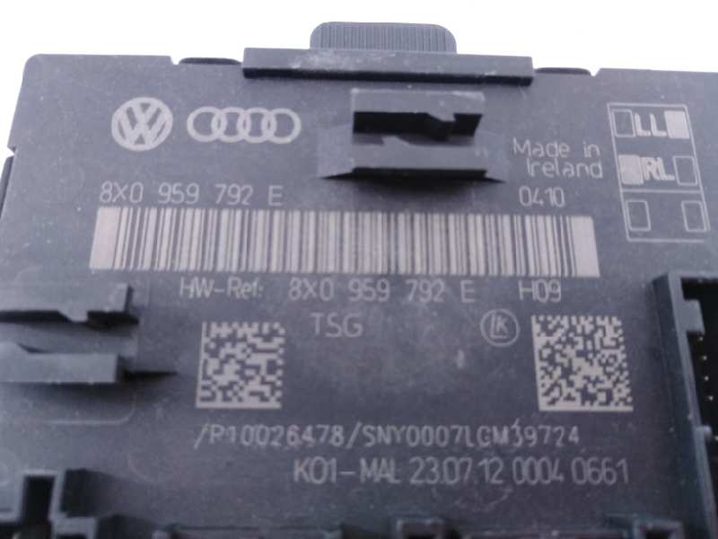 AUDI Q3 8U (2011-2020) Other Control Units 8X0959792E,E1-B6-35-4 18638341