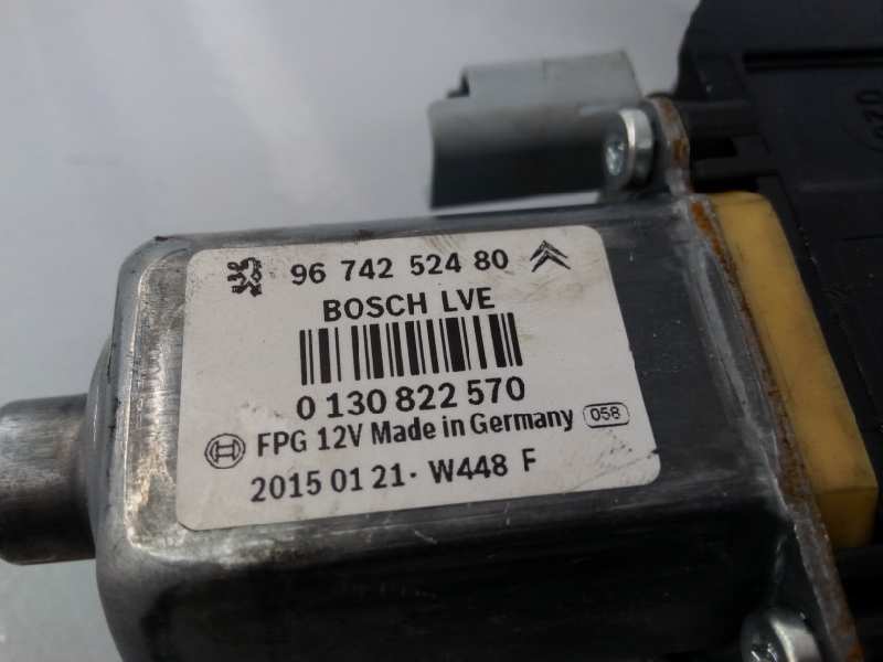 CITROËN C4 Cactus 1 generation (2014-2024) Front Right Door Window Regulator 0130822570, 0130822570, E1-A4-3-2 18380545