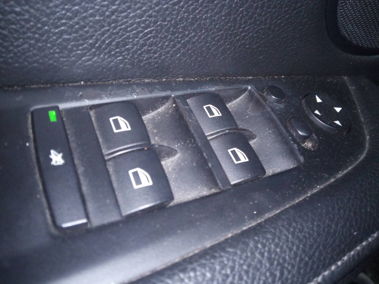 BMW X6 E71/E72 (2008-2012) Priekinių kairių durų langų pakėlimo mygtukai 18738814