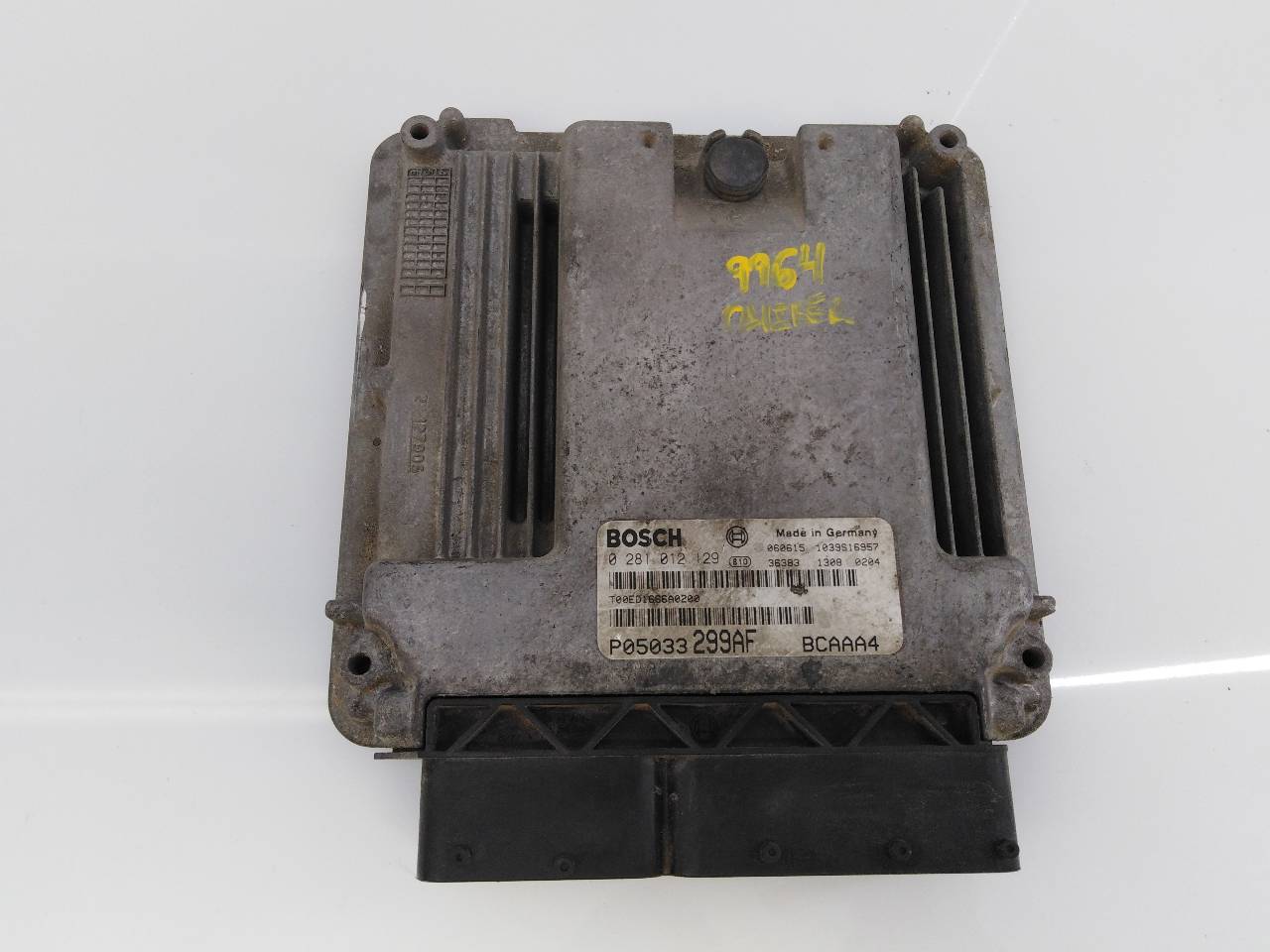 HYUNDAI Caliber 1 generation (2006-2013) Motorkontrollenhet ECU P05033299AF, 0281012129, E3-B6-4-2 20954098