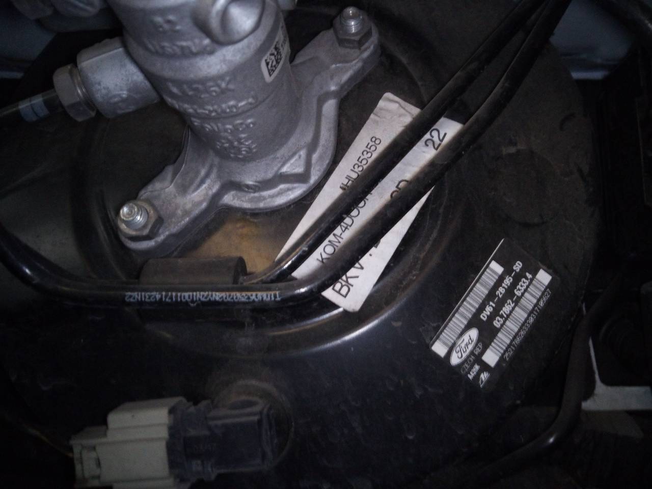 FORD Focus 3 generation (2011-2020) Brake Servo Booster DV612B195SD 21820431