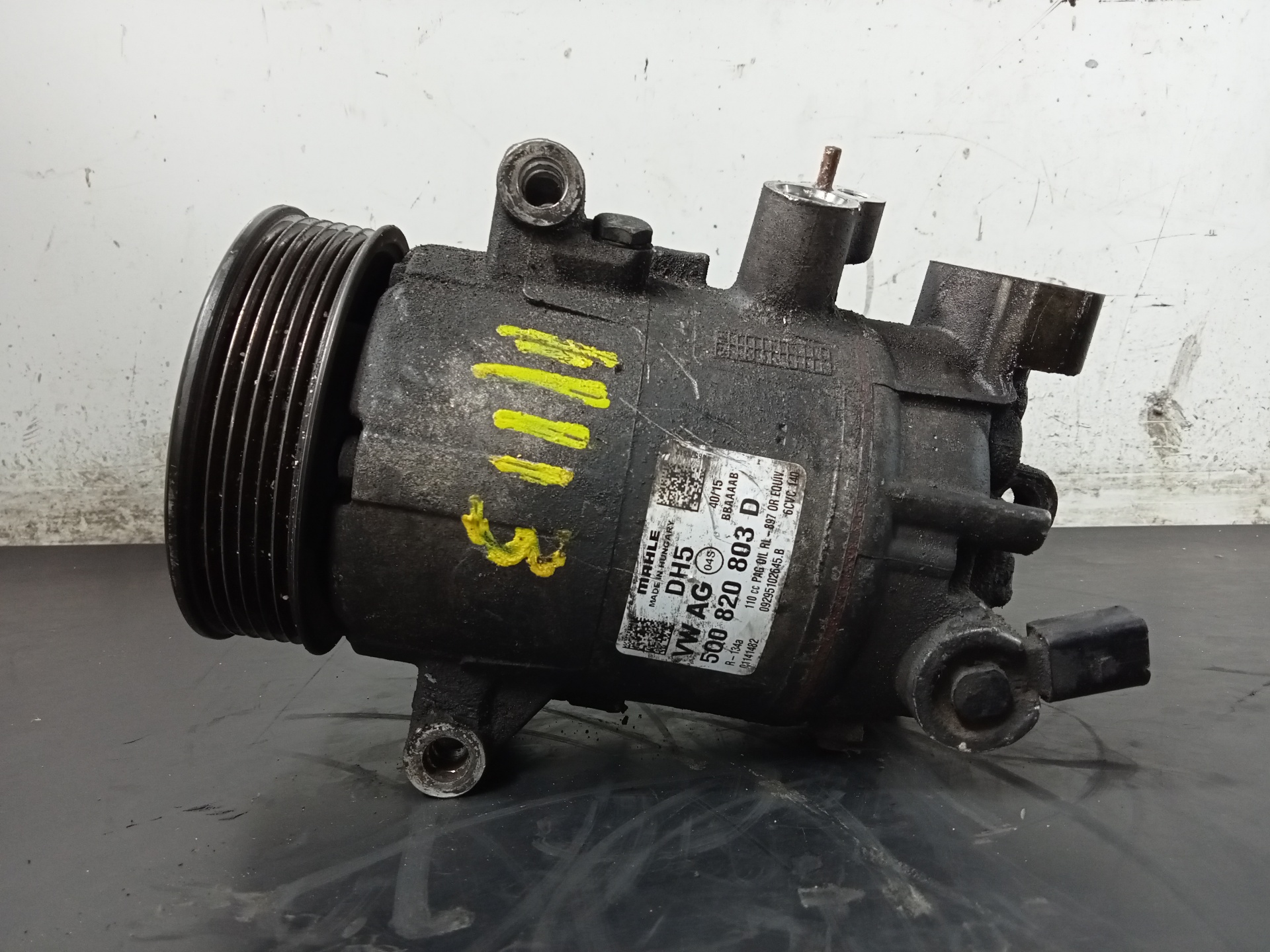 SKODA Yeti 1 generation (2009-2018) Air Condition Pump 5Q0820803D, P3-B2-3-4 20967388