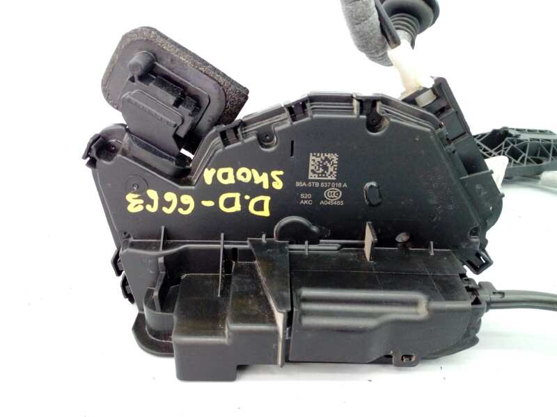 SKODA Yeti 1 generation (2009-2018) Front Right Door Lock 45340180,B6A5TB837016A,E1-A5-44-2 18516610