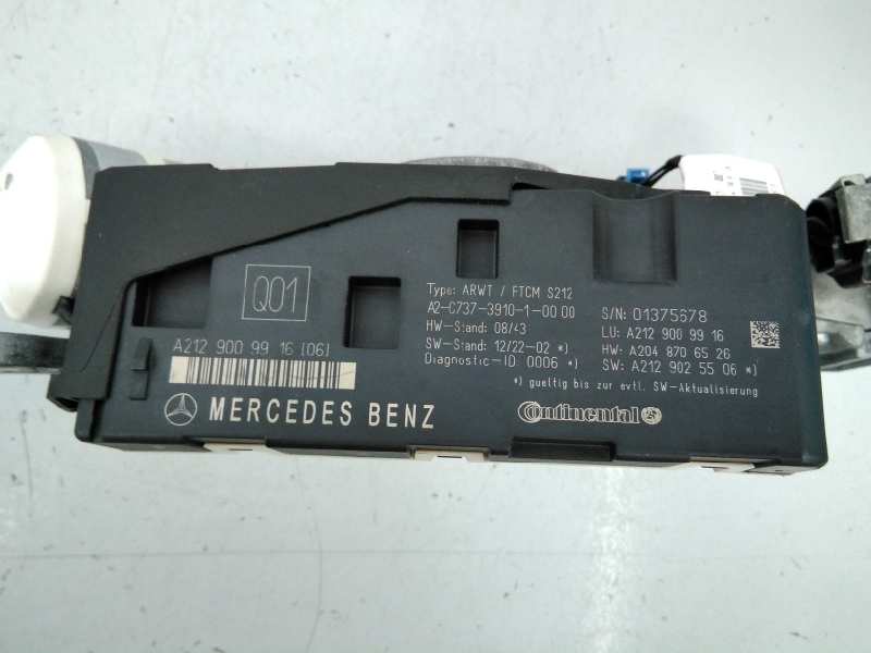 MERCEDES-BENZ E-Class W212/S212/C207/A207 (2009-2016) Fuel Tank Cover Lock A2128203742, 938143103, E1-A2-40-2 18568413