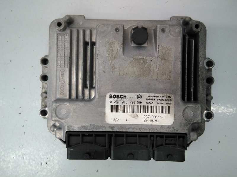 RENAULT Scenic 3 generation (2009-2015) Engine Control Unit ECU 237100055R, 0281015798, E2-A1-44-2 18545021