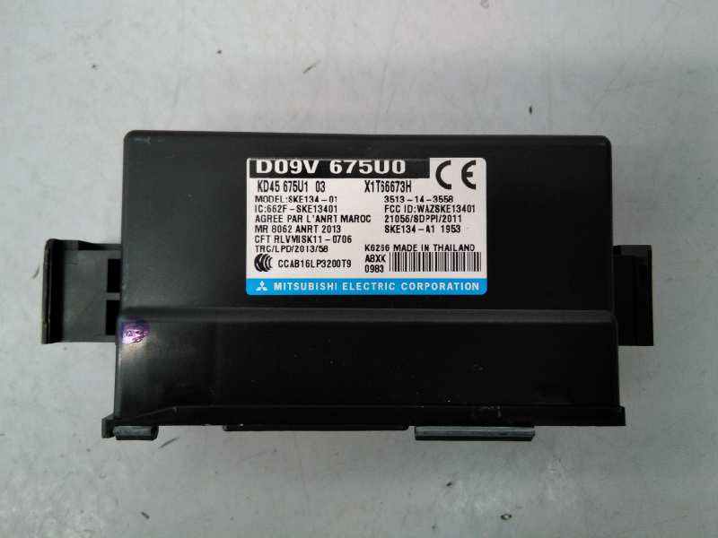 MAZDA CX-5 1 generation (2011-2020) Other Control Units D09V675U0, E3-B5-28-3 18564726