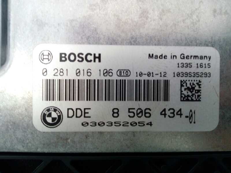BMW 1 Series E81/E82/E87/E88 (2004-2013) Блок управления двигателем 850643401, 0281016106, E3-A2-39-2 18514405