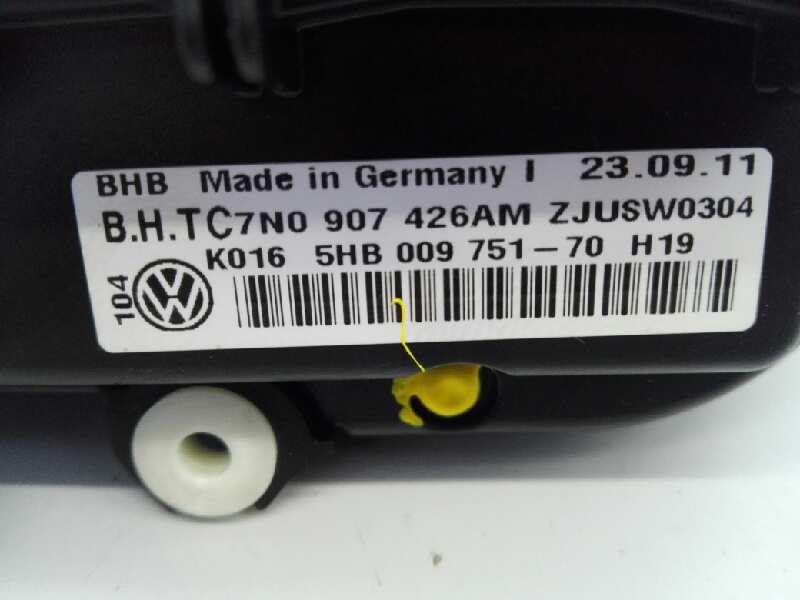 VOLKSWAGEN Golf 6 generation (2008-2015) Климатичен блок 7N0907426AM, K0165HB00975170H19, E2-A1-15-2 18440496