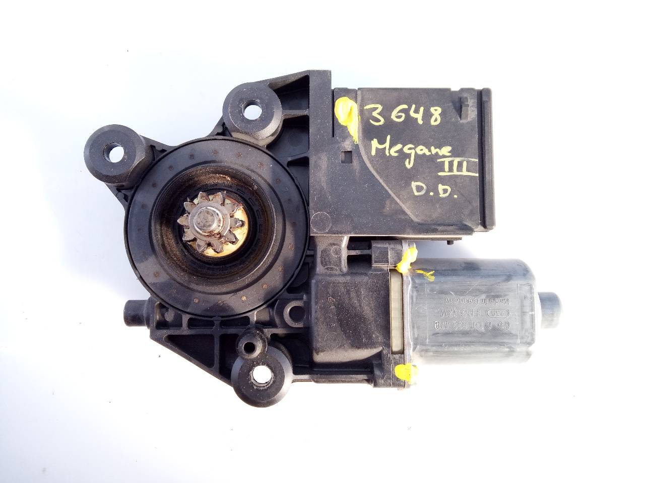 CHEVROLET Megane 3 generation (2008-2020) Front Right Door Window Control Motor 807301396R, E1-A1-4-1 21458865