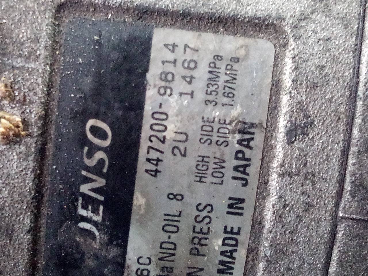 PORSCHE Boxster 986 (1996-2004) Hасос кондиционера 4472009614, 99612601151, P3-B3-15-2 18715093