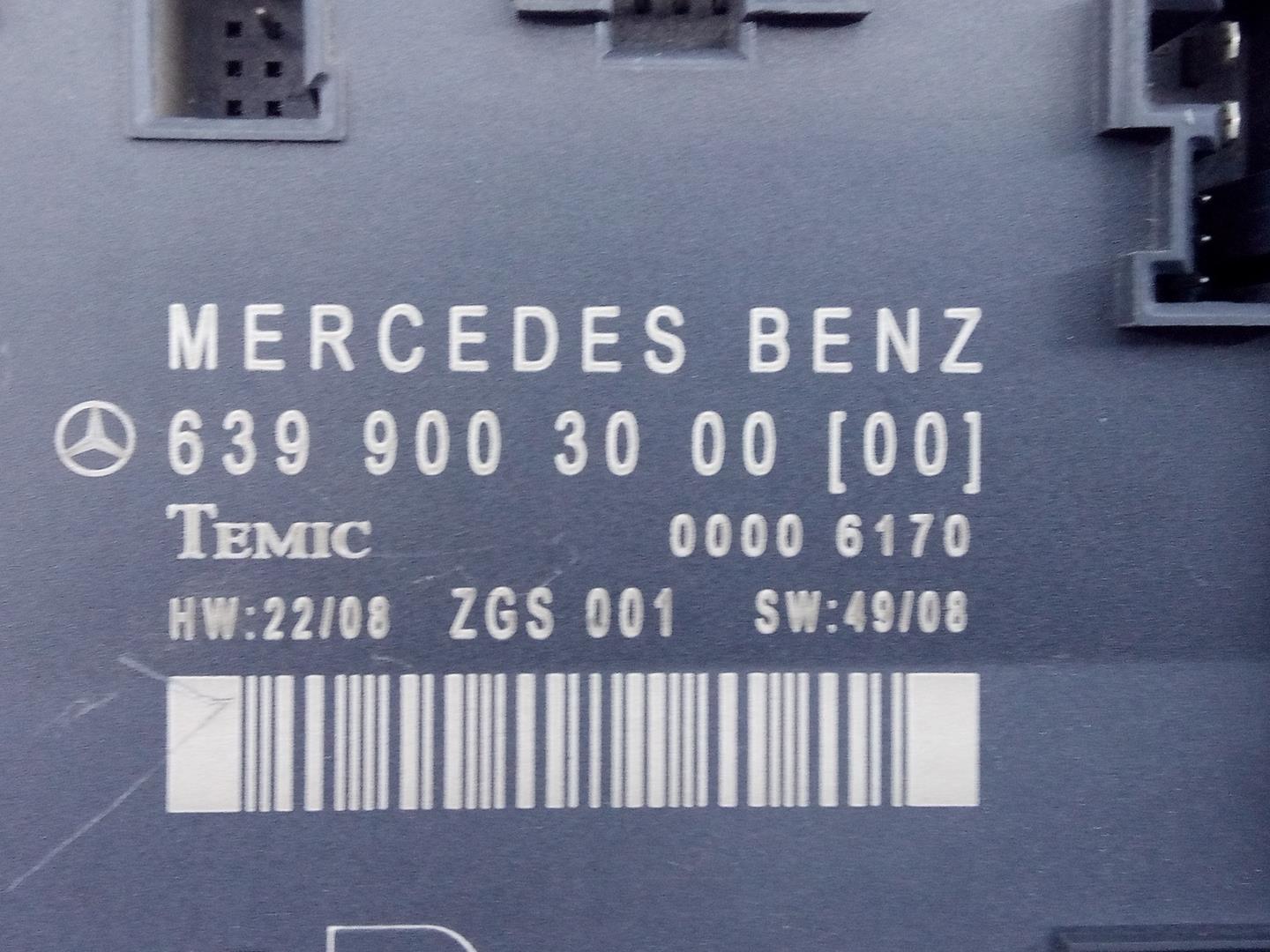 MERCEDES-BENZ Vito W639 (2003-2015) Другие блоки управления 639900300000, E3-A1-3-1 23289773