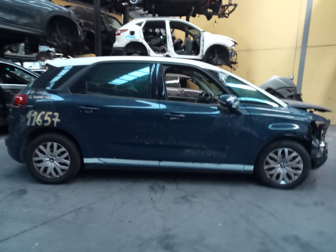 CITROËN C4 Picasso 2 generation (2013-2018) Elülső ablaktörlő szerkezet 9816172980, E1-A4-48-2 21829076