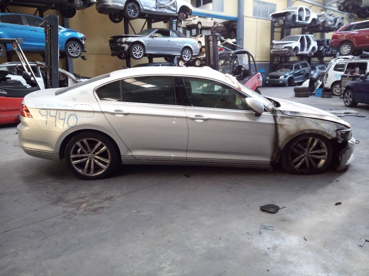 VOLKSWAGEN Passat B8 (2014-2023) Замок двери передний правый 5E1837016A, E1-B6-16-1 18748521