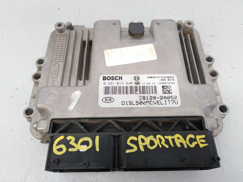 KIA Sportage 3 generation (2010-2015) Блок за управление на двигателя ECU 391202A052, 0281019640, E3-A3-25-4 18484553