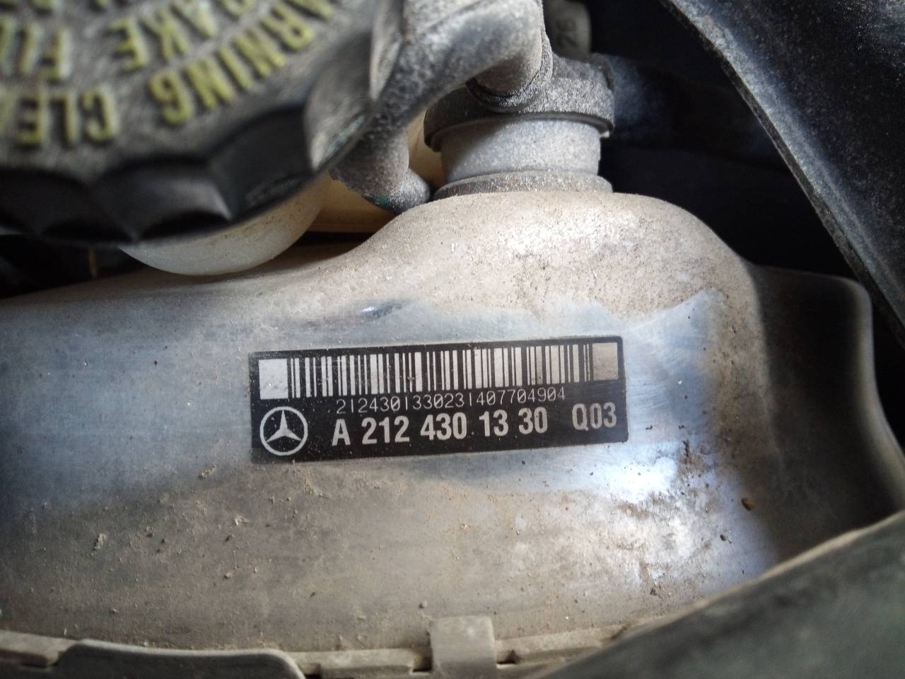 MERCEDES-BENZ E (W212) Brake Servo Booster A2124301330 20961641