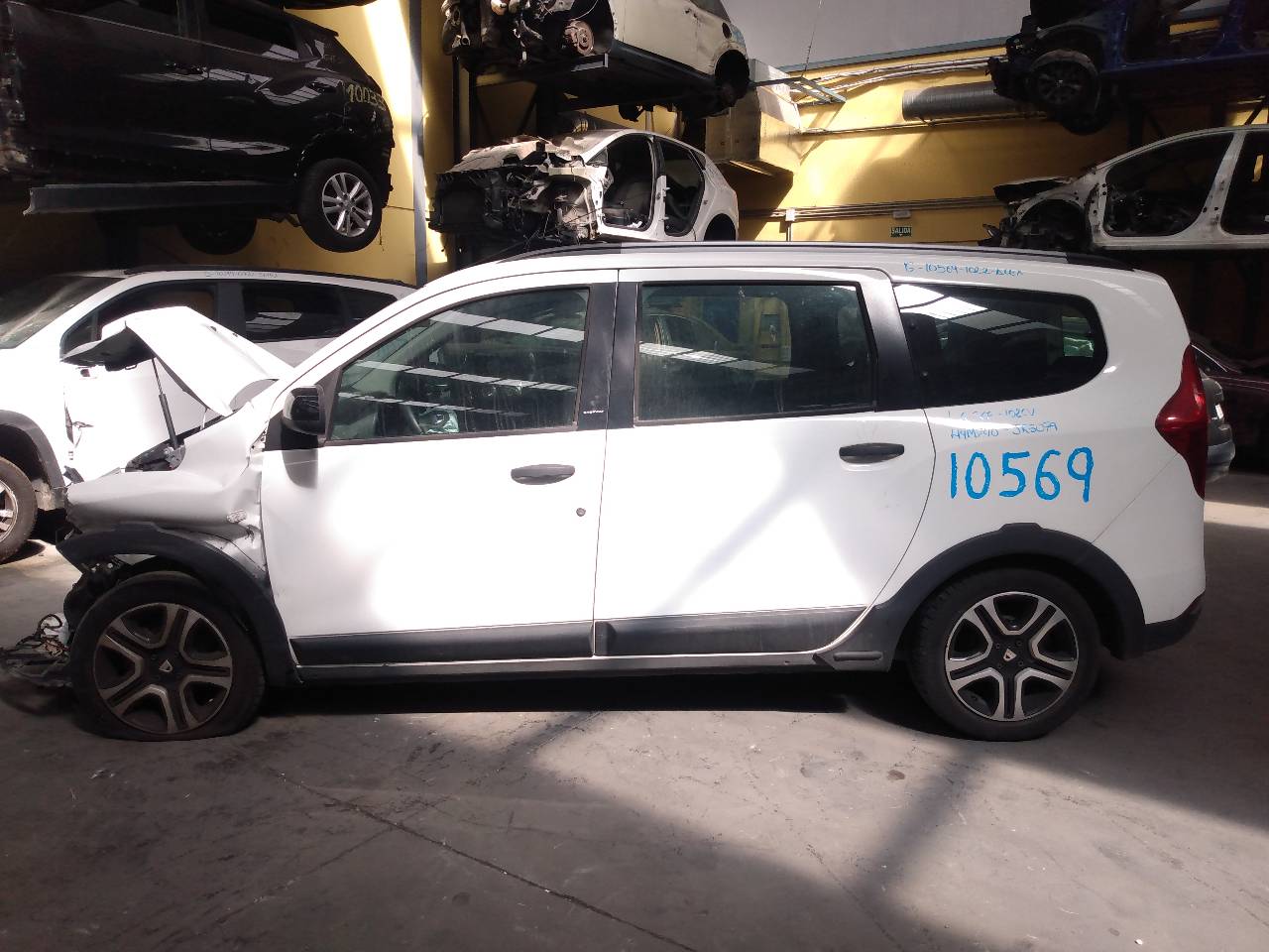 DACIA Lodgy 1 generation (2013-2024) Заден ляв предпазен колан 898416526R,E1-A1-43-1 20959289