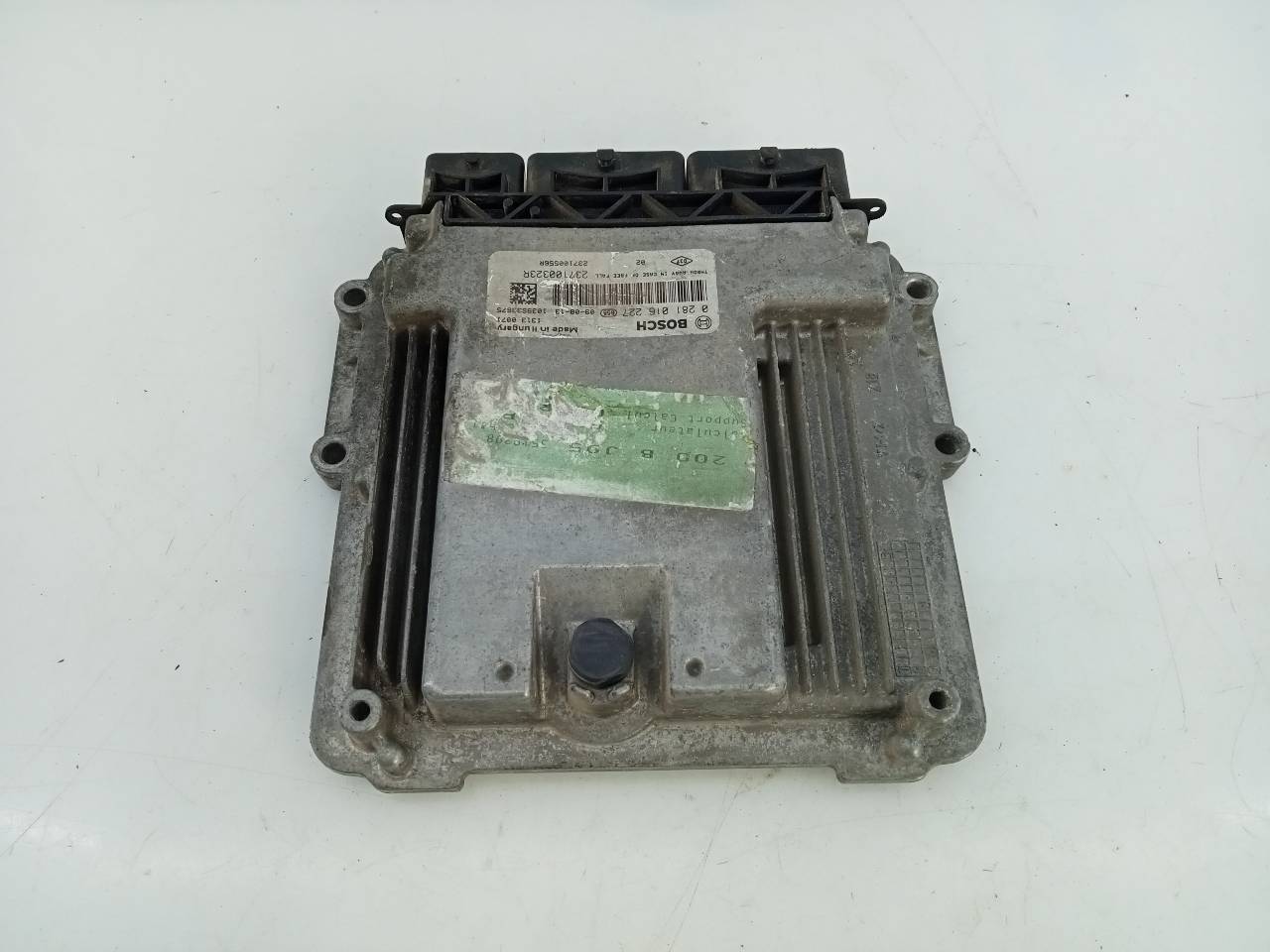 FORD Scenic 3 generation (2009-2015) Engine Control Unit ECU 237100323R, 0281016227, E2-A1-40-2 20962112