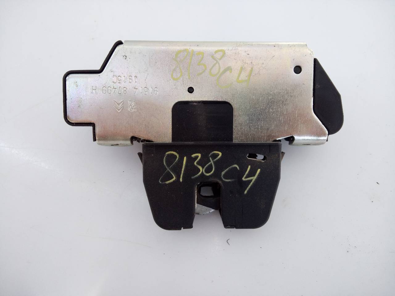 CITROËN C4 2 generation (2010-2024) Tailgate Boot Lock 9151487499H, E1-A4-28-1 18655171