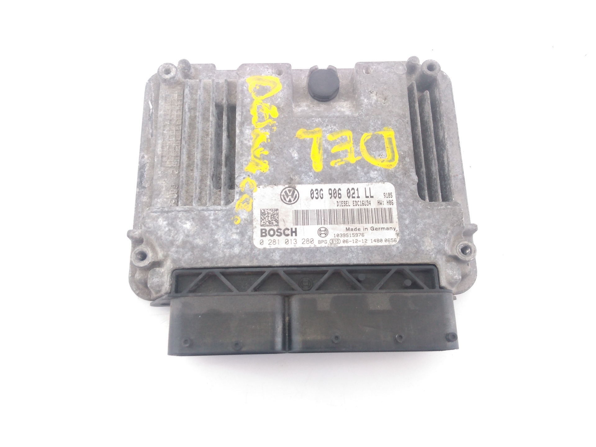 SEAT Leon 2 generation (2005-2012) Engine Control Unit ECU 03G906021LL,E2-A1-8-1 20954202